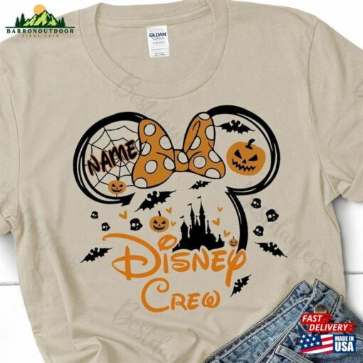 Disney Halloween Crew Shirts Custom Matching Classic Unisex