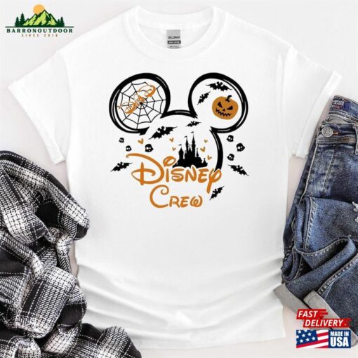 Disney Halloween Crew Shirts Mickey Shirt Custom Sweatshirt Classic