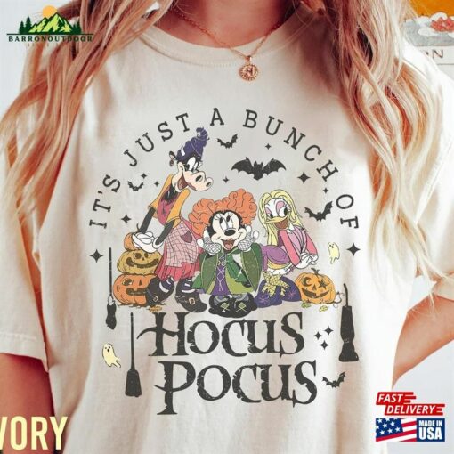 Disney Halloween Hocus Pocus Comfort Colors T-Shirt It’s Just A Bunch Of Classic