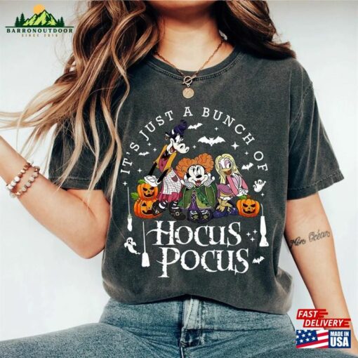 Disney Halloween Hocus Pocus Comfort Shirt It’s Just A Bunch Of T-Shirt Hoodie