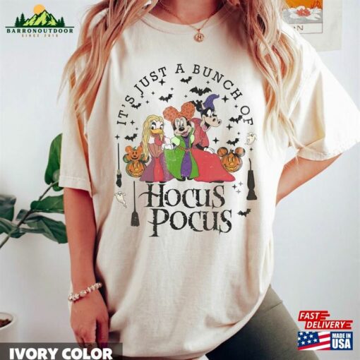 Disney Halloween Hocus Pocus Shirts It’s Just A Bunch Of Hoodie Classic