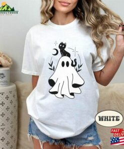 Ghost Cat Halloween Shirt Cute Classic Unisex 3 Ghost Cat Halloween Shirt Cute Classic Unisex 4