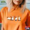 Ghost Cat Shirt Cute Halloween Vintage Fall Tee Retro Crewneck Unisex Hoodie