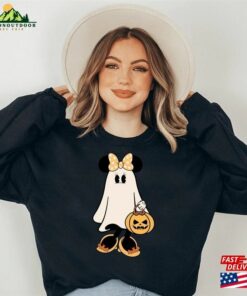 Ghost Halloween Disney Inspired Minnie Mouse Shirt Vintage Spooky Season Mickey Scary Unisex Sweatshirt 2 Ghost Halloween Disney Inspired Minnie Mouse Shirt Vintage Spooky Season Mickey Scary Unisex Sweatshirt 3