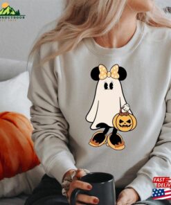 Ghost Halloween Disney Inspired Minnie Mouse Sweatshirt Vintage Spooky Season Tee Mickey Scary Shirt Hoodie Unisex 2 Ghost Halloween Disney Inspired Minnie Mouse Sweatshirt Vintage Spooky Season Tee Mickey Scary Shirt Hoodie Unisex 3