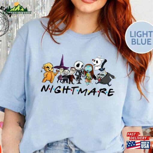 Ghost Halloween Nightmare Shirt Disney Family Matching T-Shirt Classic