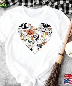 Ghost Halloween Shirt Pumpkin T Shirt Sweatshirt 3