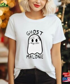 Ghost Malone Sweatshirt Halloween Cute Sweat Classic Hoodie