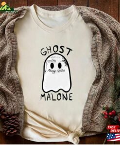 Ghost Malone Sweatshirt Halloween Cute Sweat Classic Hoodie