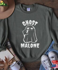 Ghost Malone Sweatshirt Halloween Cute Sweat Hoodie T-Shirt