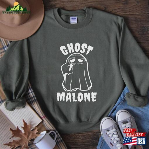 Ghost Malone Sweatshirt Halloween Cute Sweat Unisex