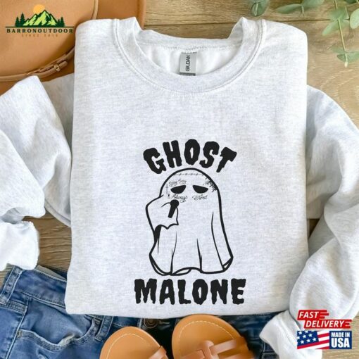 Ghost Malone Sweatshirt Halloween Cute Sweat Unisex