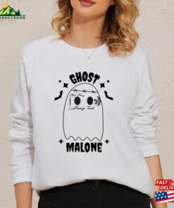 Ghost Malone Sweatshirt Halloween Stay Spooky Classic Hoodie 3