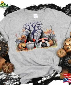 Gnome Shirt Halloween Funny Unisex Classic