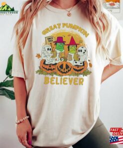 Great Pumpkin Believer Comfort Colors Shirt I Got A Rock Cute Little Ghost T-Shirt Hoodie Classic