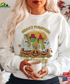 Great Pumpkin Believer Comfort Colors Shirt I Got A Rock Cute Little Ghost T-Shirt Sweatshirt Unisex