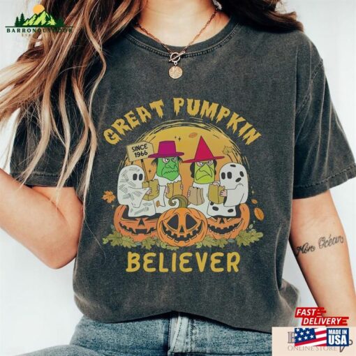 Great Pumpkin Believer Shirt I Got A Rock Cute Little Ghost T-Shirt Unisex Hoodie