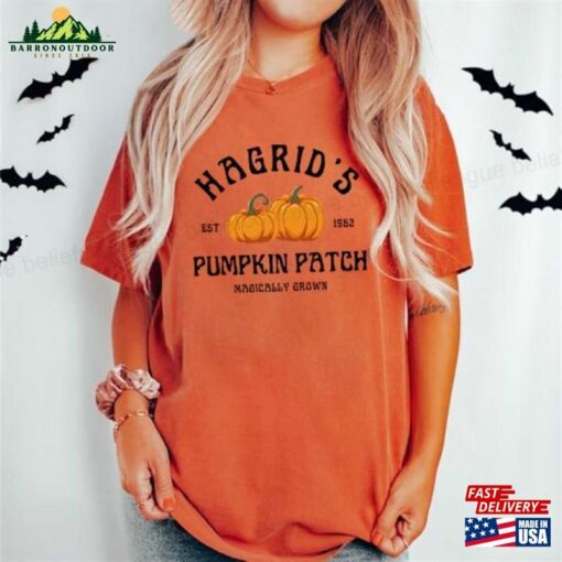 Hagrid’s Pumpkin Patch Sweatshirt Fall Comfort Color Shirt Sweater T-Shirt Hoodie