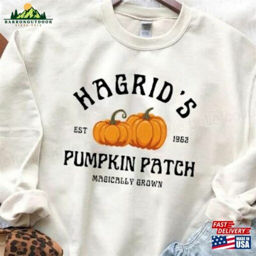 Hagrid’s Pumpkin Patch Sweatshirt Fall Comfort Color Shirt Sweater T-Shirt Hoodie