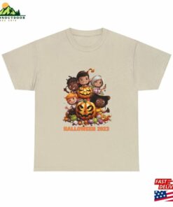 Halloween 2023 Unisex Heavy Cotton Tee Pumpkin T-Shirt Hoodie Classic