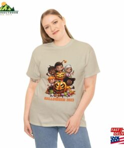 Halloween 2023 Unisex Heavy Cotton Tee Pumpkin T Shirt Hoodie Classic 3