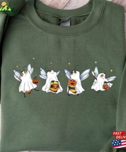 Halloween Bee Sweatshirt Sweater 2023 Happy Unisex