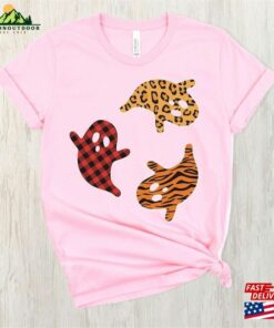 Halloween Boo Ghost Shirt 2023 Funny Spooky Mama Tshirt For Women Kid Unisex T-Shirt