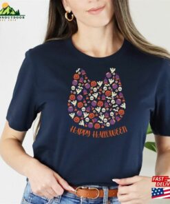Halloween Cat Shirt Lover Spooky Season T-Shirt Sweatshirt