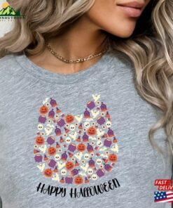 Halloween Cat Shirt Lover Spooky Season T-Shirt Sweatshirt