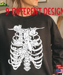 Halloween Cat Sweatshirt And Pumpkin Shirt Black T-Shirt Hoodie 3 Halloween Cat Sweatshirt And Pumpkin Shirt Black T Shirt Hoodie 4