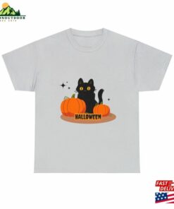 Halloween Cat Tee Ghost Shirt Unisex Classic 2 Halloween Cat Tee Ghost Shirt Unisex Classic 3