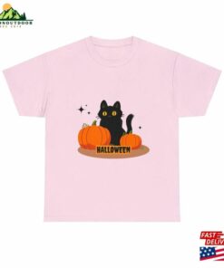 Halloween Cat Tee Ghost Shirt Unisex Classic 3 Halloween Cat Tee Ghost Shirt Unisex Classic 4