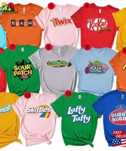 Halloween Chocolate Bar Group Shirt Candy Hoodie Unisex