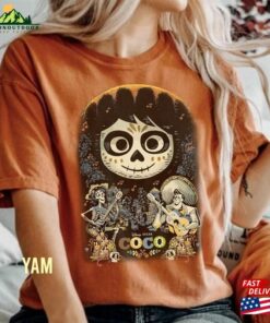 Halloween Coco Miguel Musical Scene Comfort Color Shirt Disney Pixar Unisex T-Shirt Hoodie