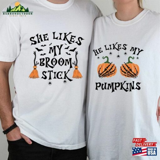 Halloween Couple Matching Shirts Shirt Unisex Classic