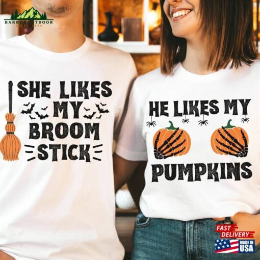 Halloween Couple Matching Shirts Unisex Shirt T-Shirt