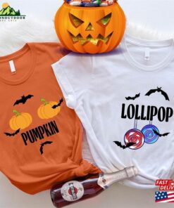 Halloween Couples Shirts Matching Girlfriend Boyfriend Spooky Season Gift T-Shirt Unisex Hoodie