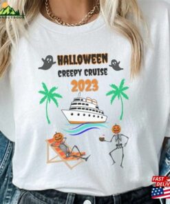 Halloween Cruise 2023 Trip Shirt Vacation T-Shirt Spooky Vibes Tee Classic Hoodie