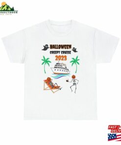 Halloween Cruise 2023 Trip Shirt Vacation T-Shirt Spooky Vibes Tee Classic Hoodie
