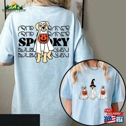 Halloween Dog 2 Sides Shirt Sweater 2023 Happy T-Shirt Classic