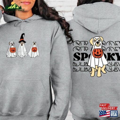 Halloween Dog 2 Sides Shirt Sweater 2023 Happy T-Shirt Classic