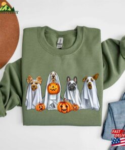 Halloween Dog Sweatshirt Sweater Ghost Hoodie 3 Halloween Dog Sweatshirt Sweater Ghost Hoodie 4