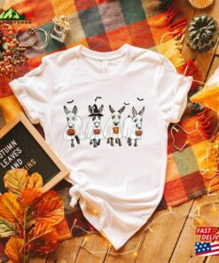 Halloween Donkey Sweatshirt Sweater 2023 Happy T-Shirt