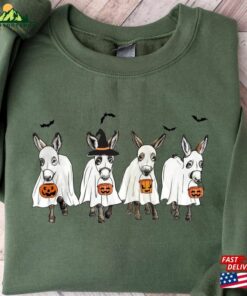 Halloween Donkey Sweatshirt Sweater 2023 Happy T-Shirt