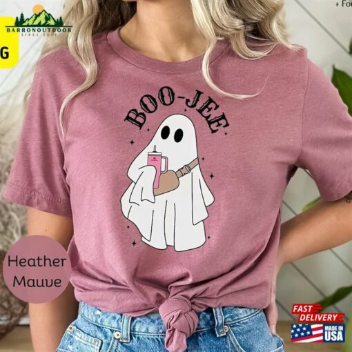 Halloween Ghost Shirt Witch Boo Jee Funny Hoodie T-Shirt