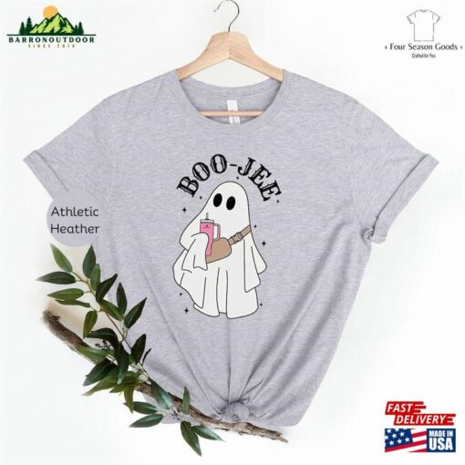 Halloween Ghost Shirt Witch Boo Jee Funny Hoodie T-Shirt