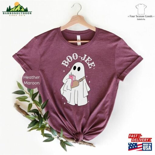 Halloween Ghost Shirt Witch Boo Jee Funny Hoodie T-Shirt