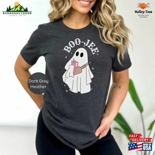 Halloween Ghost Shirt Witch Boo Jee Funny Sweatshirt Classic