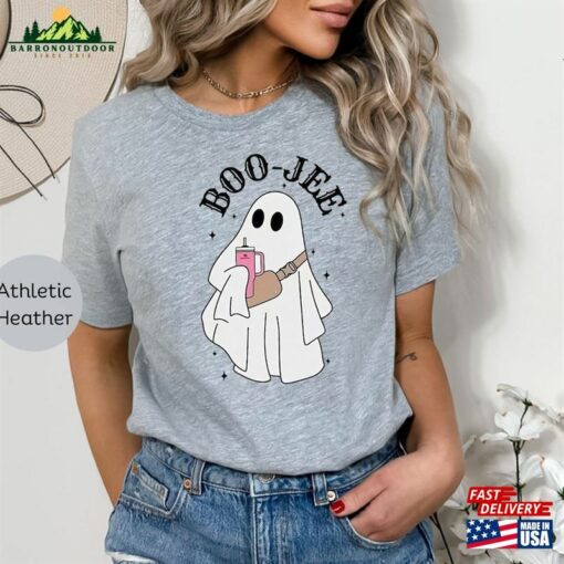 Halloween Ghost Shirt Witch Boo Jee Funny Sweatshirt Classic