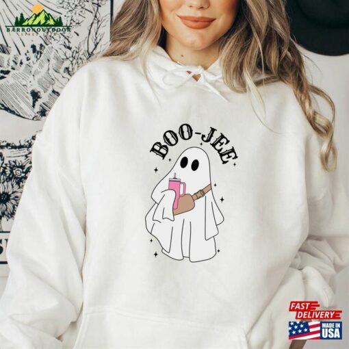 Halloween Ghost Sweatshirt Boo Jee Shirt Classic Unisex